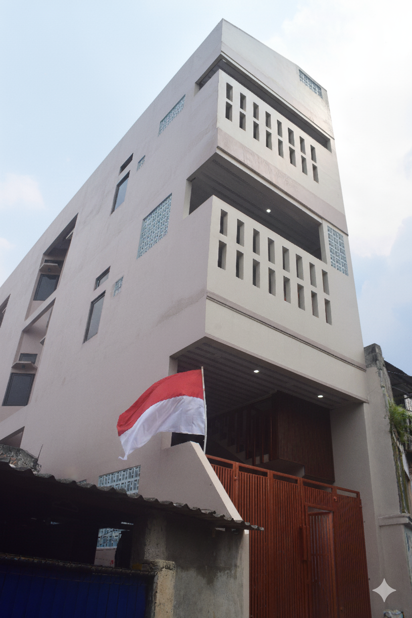 Tampak depan Ivearni Kost